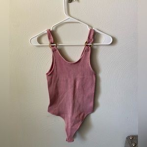 Pink bodysuit